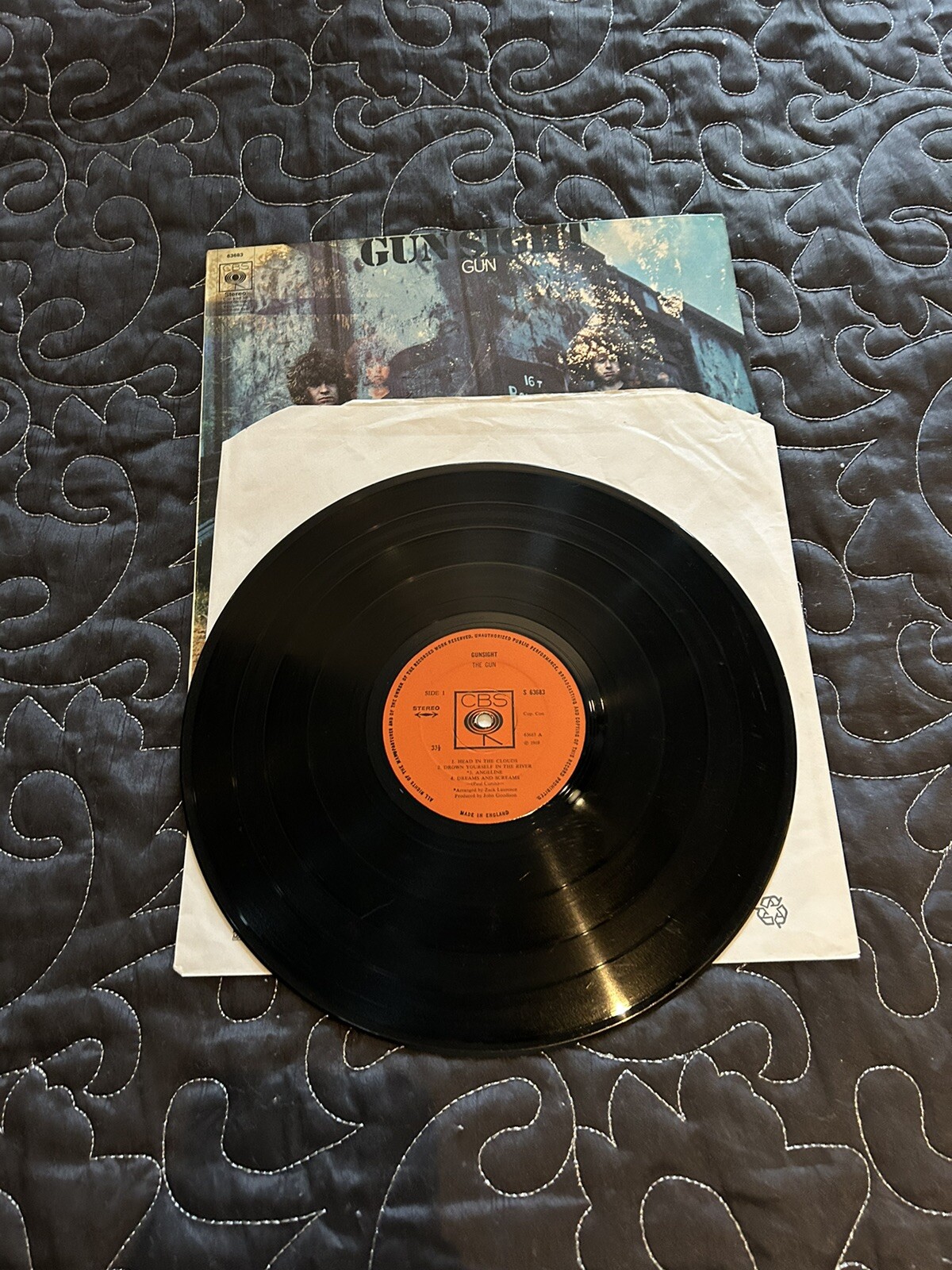 THE GUN GUNSIGHT VINYL LP CBS UK 1969 eBay