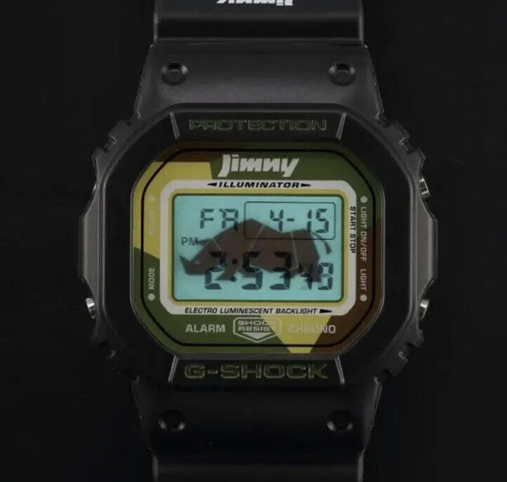 CASIO G-Shock Suzuki Jimny collaboration DW5600 Limited edition 