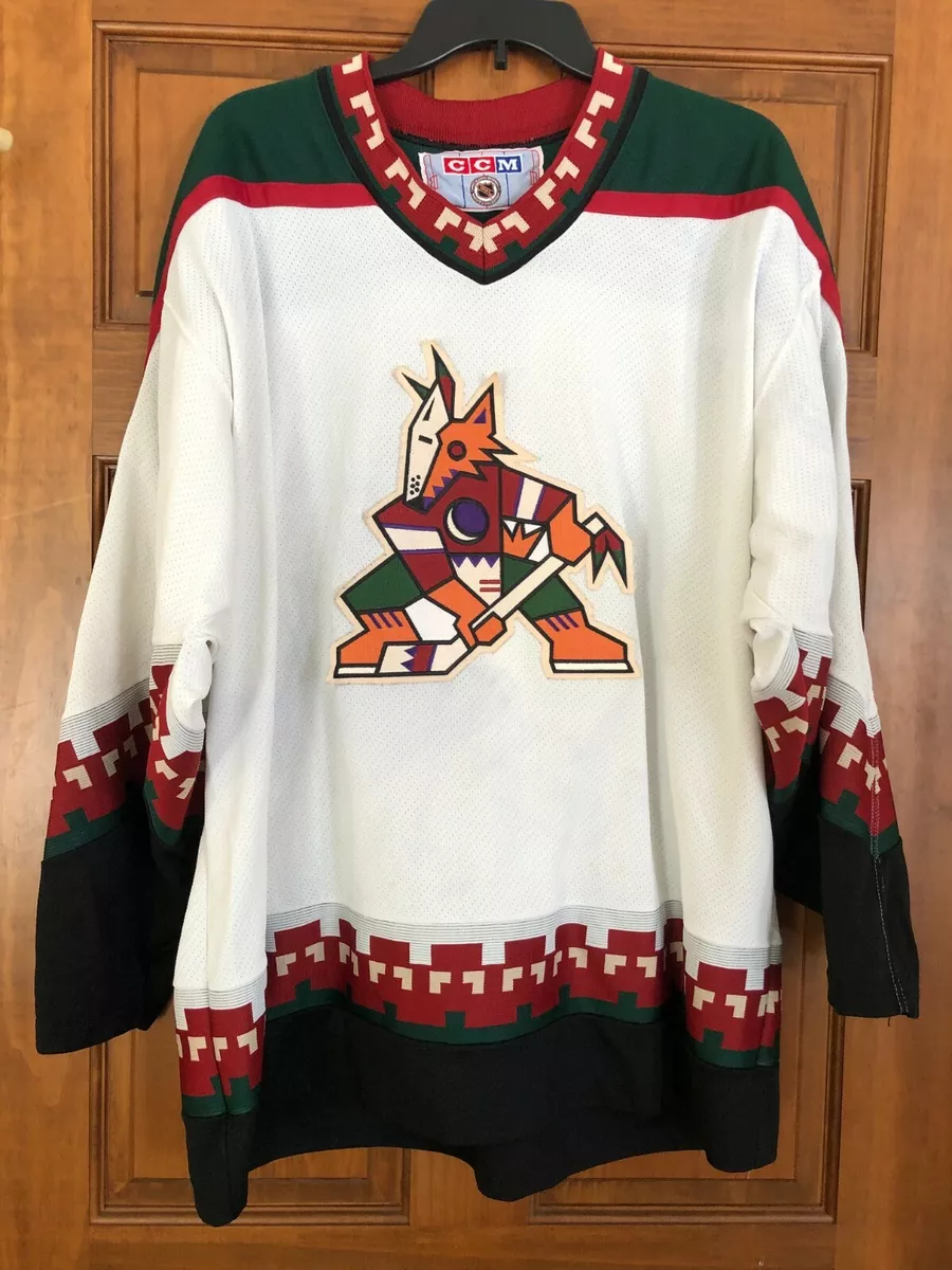 Vintage 1990's Phoenix Coyotes STARTER Hockey Jersey Sz. XL