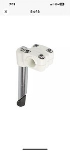 Alloy 22.2mm 4 Bolt Bicycle Stem Quill Old School Style BMX Cruiser Bike Stem