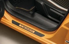 Coppia Sottoporta Battitacco Anteriore Sfondo Giallo Renault Twingo Originale