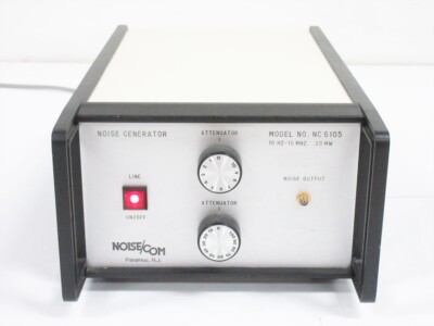 NOISECOM NC6105 NOISE GENERATOR 10 Hz - 10 MHz 20MW OPTION 2 NC 6105