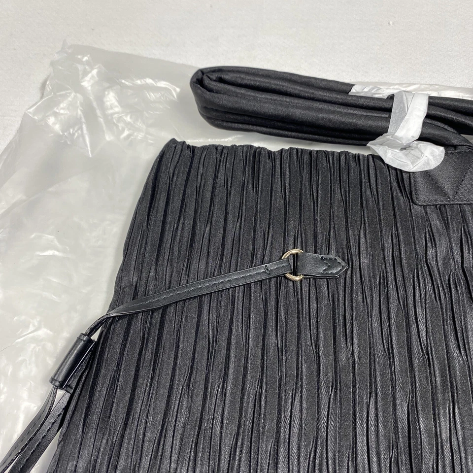 Bolso de Mano Victoria's Secret Grande Negro Cremallera Fin de Semana Moda Nuevo Foto 2 de 4