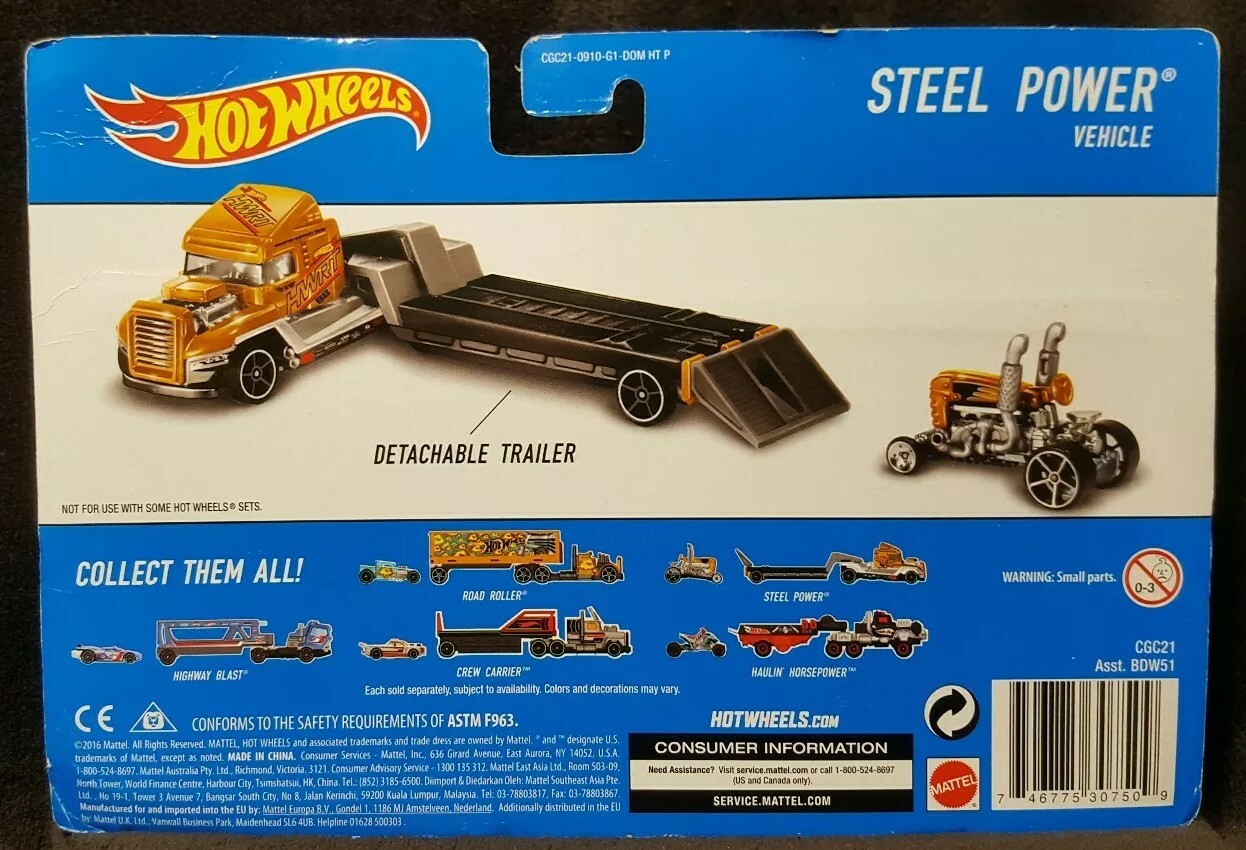 hot wheels carnival steamer
