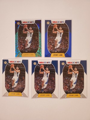 2020-21 Nba Hoops Teal Explosion Jeremy Lamb / Zach Collins Error Card #3 Rare 5