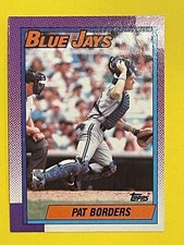 Pat Borders 1990 Topps Base #191 Toronto Blue Jays