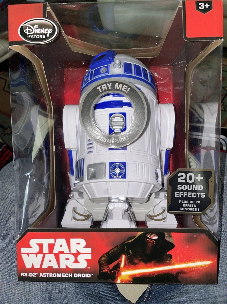 R2D2 Disney Store STAR WARS Droid Sound Activated ASTROMECH R2D2 NEW | eBay