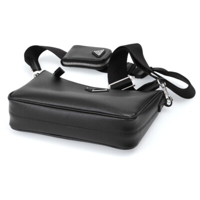 PRADA Shoulder Bag Women Men Clutch Bag with Pouch 2VH113