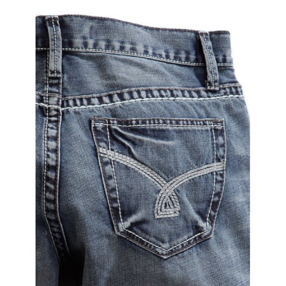 New! Men's TIN HAUL JAGGER FIT BLUE DENIM JEANS boot cut Regular Size