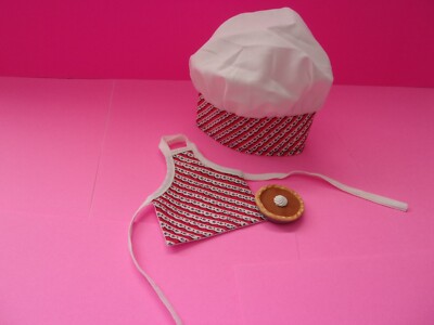 BLYTHE DOLL HOLIDAY APRON SET WITH PUMPKIN PIE PROP