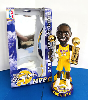 Kobe Bryant 2009 MVP NBA Finals Champions Lakers Bobblehead FOCO 