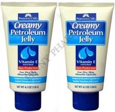 CREAMY Petroleum Jelly w/ Vit E, 4.5oz Personal Care ( 2 pack ) __