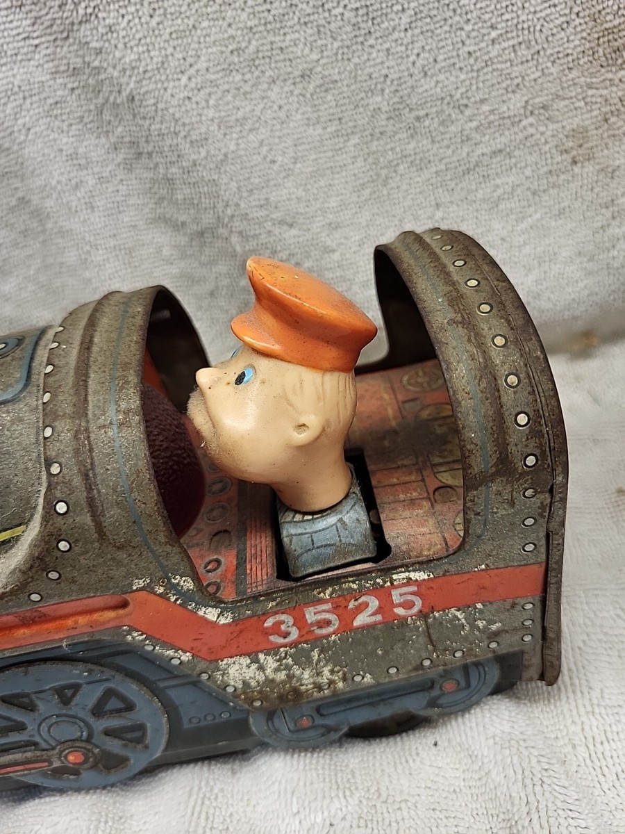 Vintage Modern Toys SILVER MOUNTAIN Tin Train #3525 1960S | eBay Vintage Modern Toys SILVER MOUNTAIN Tin Train #3525 1960S | eBay