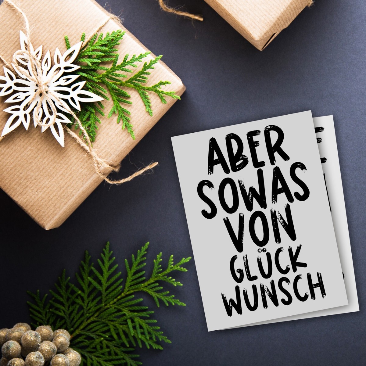 Bewoow Lustige Glückwunschkarte Mit Pfoten – Süße Karte Für Absolventen & Neuen Job | 20,5x13,5 Cm | Hochwertiges Papier