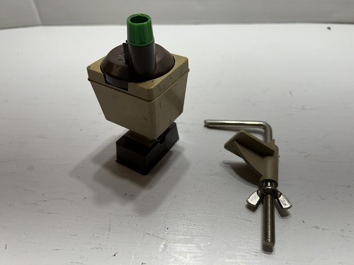 Vintage KOH-I-NOOR Pencil Sharpener Made In Italy, Tilt, Locks To Table - Picture 8 of 16