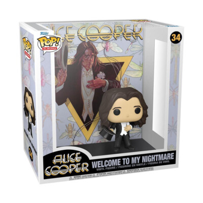 Funko Pop! Vinyl Figur Albums - Rocks - Alice Cooper: Welcome to my Nightmare