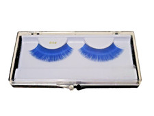 New Blue Fashion False Eyelashes Party Halloween U.S. Seller