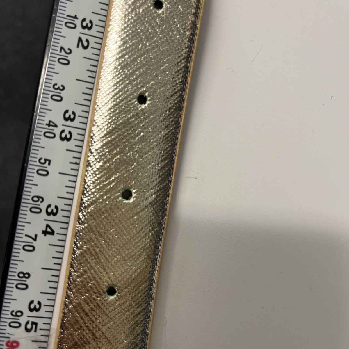 INC Womens Rhinestone Buckle Belt Metallic Gold Embellished Rhinestone Buckle Belt - Black | Boston Proper main image 2