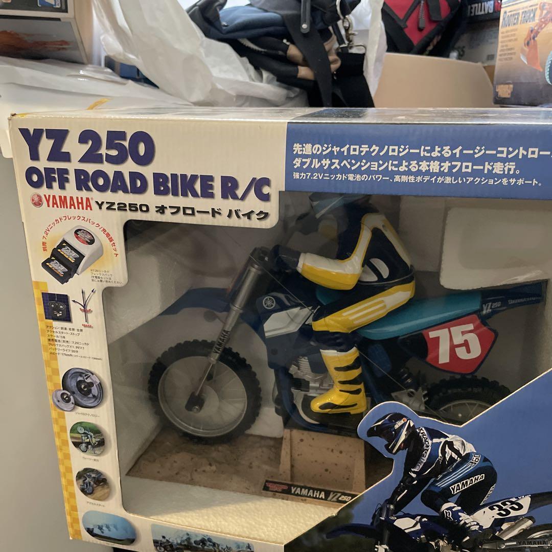 7.2VヤマハYZ250 オトバイラジコン 7.2VヤマハYZ250 オトバイラジコン - メルカリ