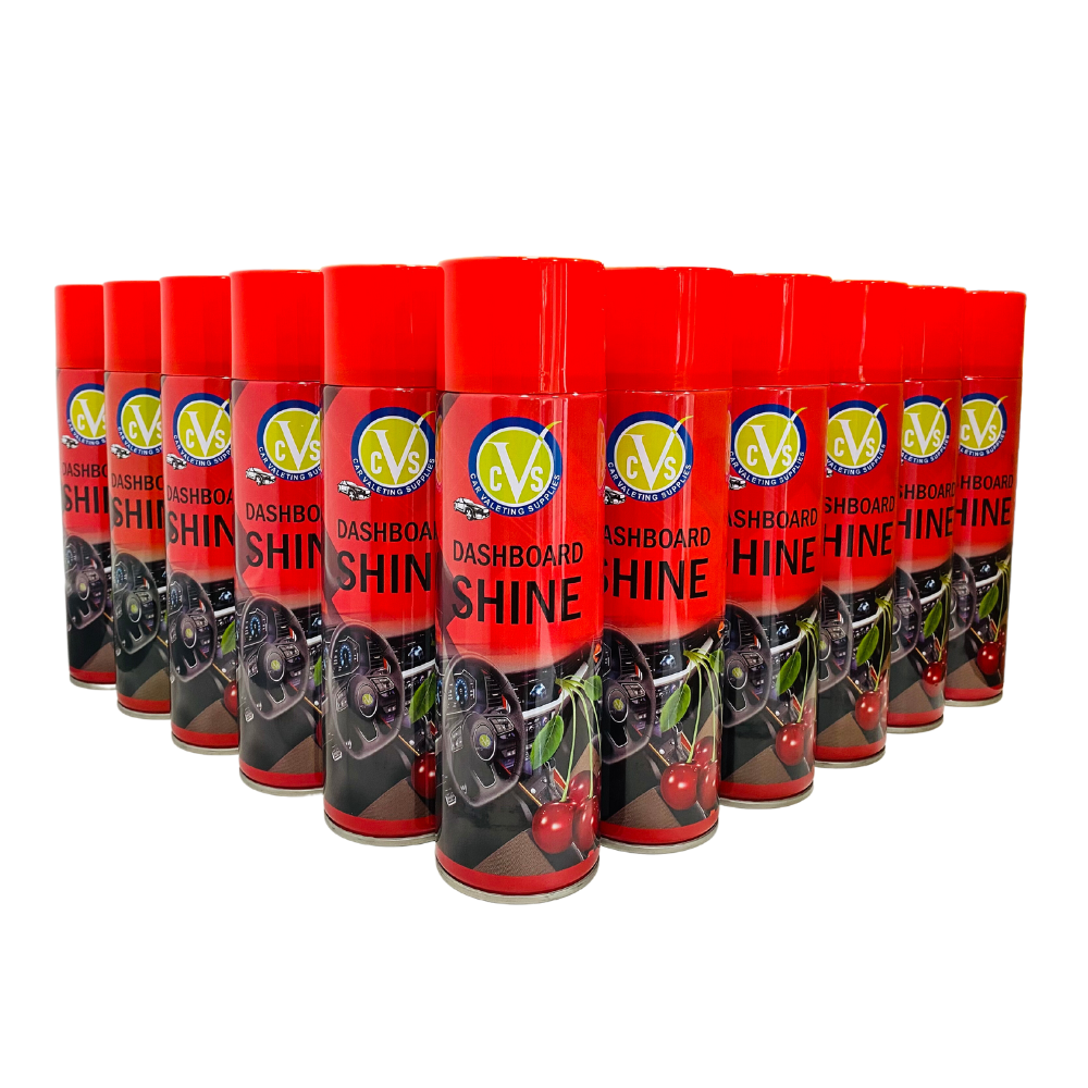 24 x 500ml DASHBOARD SHINE SILICONE SCENTED SPRAY CAR Interior Trim