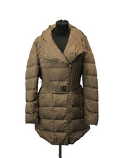 Ivanka Trump Women’s Brown Padded Duck Down Belted Coat, Size M