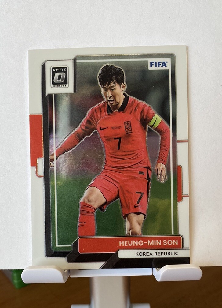 Heung-Min Son 2022-23 Panini Donruss Soccer Optic Card Tottenham South Korea