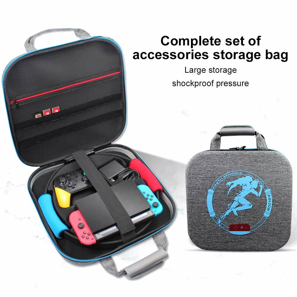 Dgmindia Nintendo Switch And Fit Ring Bundle Switch Ring-Con Bag