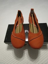 BRAND NEW IN BOX HUSH PUPPIES JANESSA BALLERINA CORAL SHOES UK SIZE 8 LEATHER
