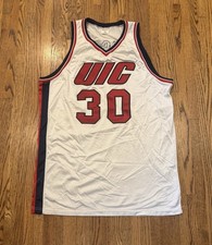UIC Flames JT Wilson III #30 Vintage 1997 Game Worn College Basketball Jersey 48