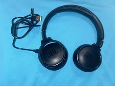 JBL TUNE 750BTNC Black Headband Over-Ear USB Wired Double Earpiece Headphones