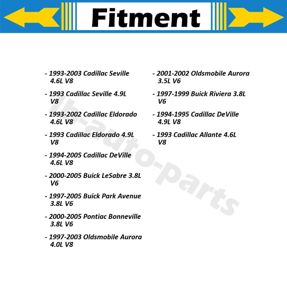 2 piezas centradas en manguera de línea de freno delantero para Buick LeSabre 2000 2001 2002 2003 Foto 2 de 4