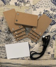 Animation Flip Book 4.5 2.5 Inches with Light Pad-A5 LED light board/9 books