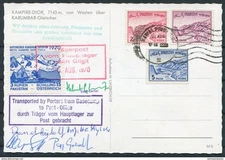 1970 Pakistan / Austria Mountaineering Expedition Rawalpindi Kampire-Dior P/card