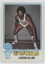 1973-74 Topps Lucius Allen #88 0z0n