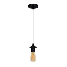 Industrial E27 vintage Pendant Light fitting Ceiling Rose Cord Lamp Holder