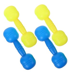 2 Pairs Reusable PVC Kids Dumbbells for Fitness Interactive Children Weights