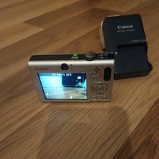 Canon Digital IXUS 80 IS 8.0MP Compact Digital Camera Silver - READ DESCRIPTION 