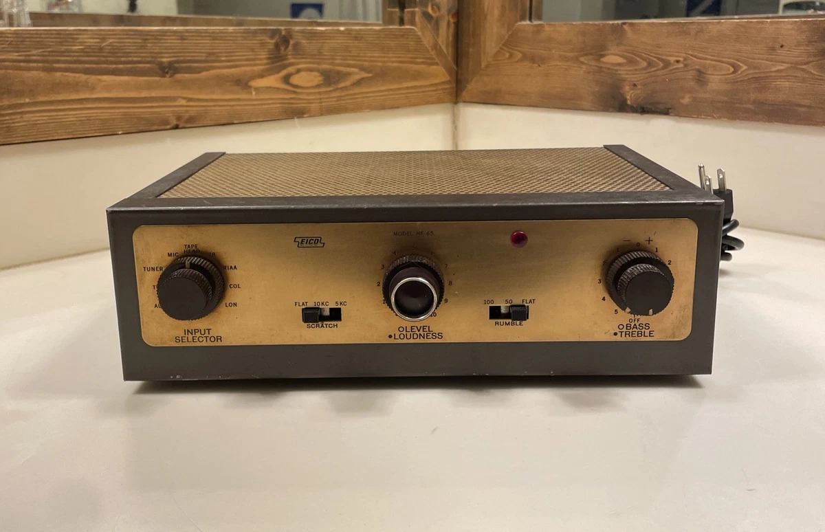 【ponpon】SVM Vintage Tube PRE Premium Vintage Vacuum Tube Preamplifier With Volume Treble Bass