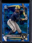 2025 Bowman Sapphire Jesus Made Chrome 1st Prospect #BCP-50 Brewers