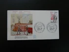 FDC France 1982 fire fighting truck