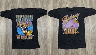 2 Sides Supertramp Breakfast in America Tour Shirt Unisex Black S-5XL 1J1061
