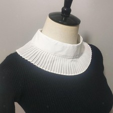 Lace Collar Detachable Fashion White Costume Elegant Versatile Elizabethan Ruff