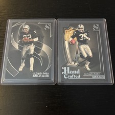 2025 Panini Silhouette - Marcus Allen #90 Base & Hand Crafter Die Cut  #RAIDERS