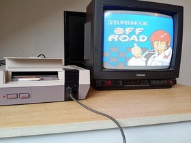 Super Off Road - Nintendo NES - Cart And Manual