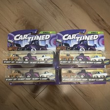 Kustoms Car Tuned Series 4 Diecast 1:64 Set of 4 87 C10 53 Pickup El Camino
