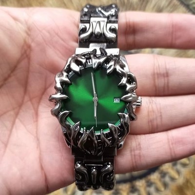 Gothic Claw Medieval Quartz Men's Watch Stainless Steel Luminous Waterproof NEW
