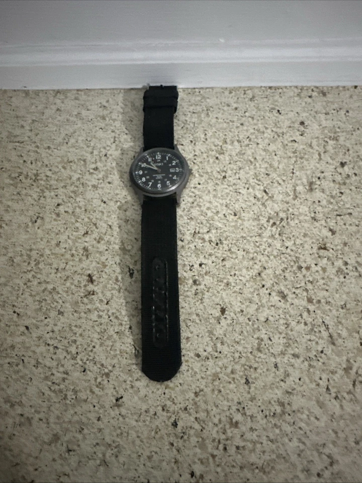 RELOJ SOKI HOMBRE CUARZO CAMPO EXTERIOR Tiempo Militar Batería Nueva Foto 4 de 4