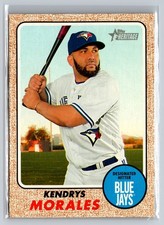 2017 Topps Heritage #316 Kendrys Morales Toronto Blue Jays