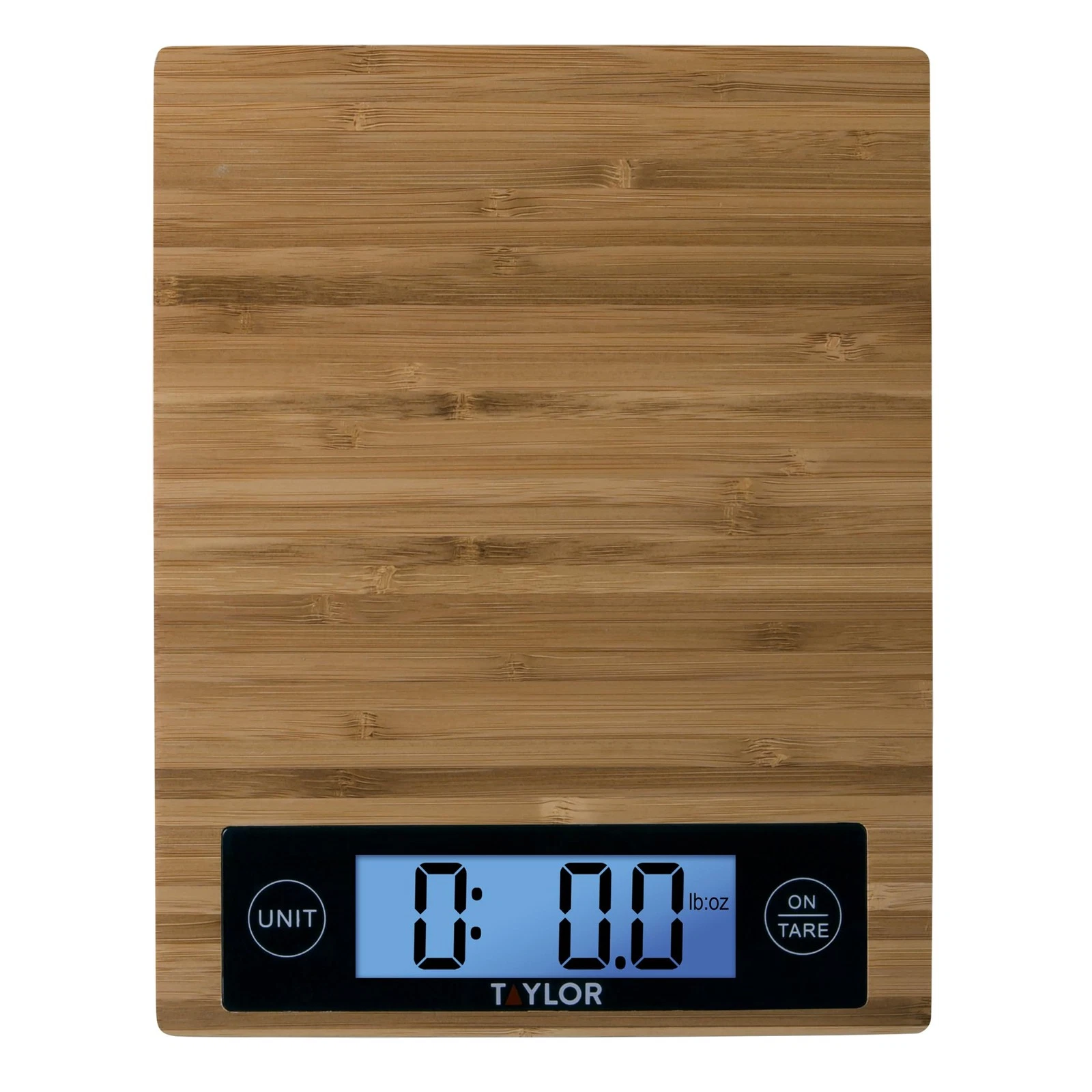 382821 Digital Kitchen Scale, 11 Lb, Bamboo