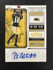2018 Panini Contenders Draft Picks #284 Korey Robertson Golden Eagles